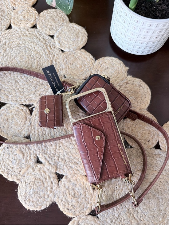 Bandolier Accessories - Bandolier Phone Case 17 Pro Max Brown Croc